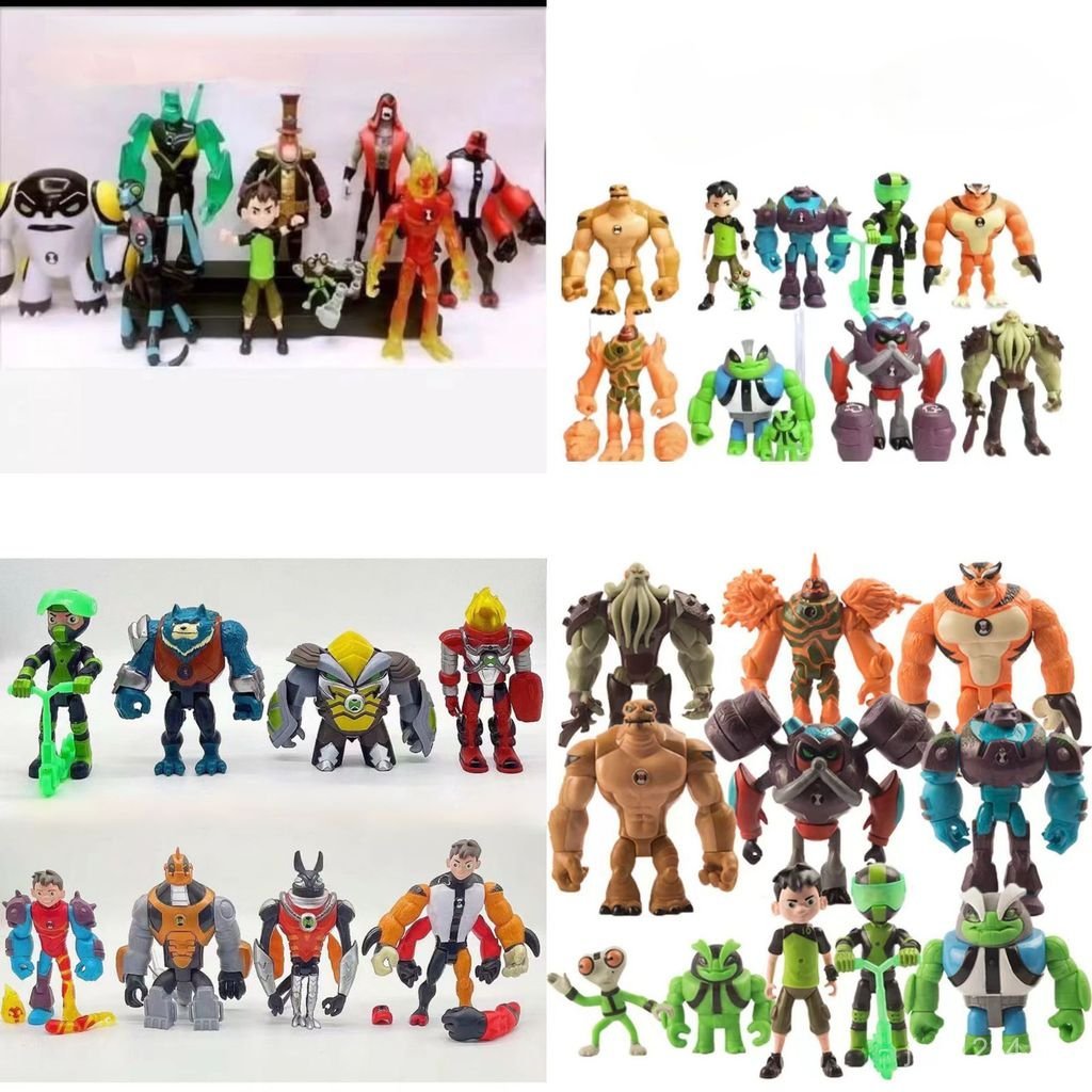 ตุ๊กตา 11BEN10 Boy Hacker Beast Alien สไตล์เครื่องประดับรูป Earth 8 Defender Ultimate 9 วัยรุ่น E5K2