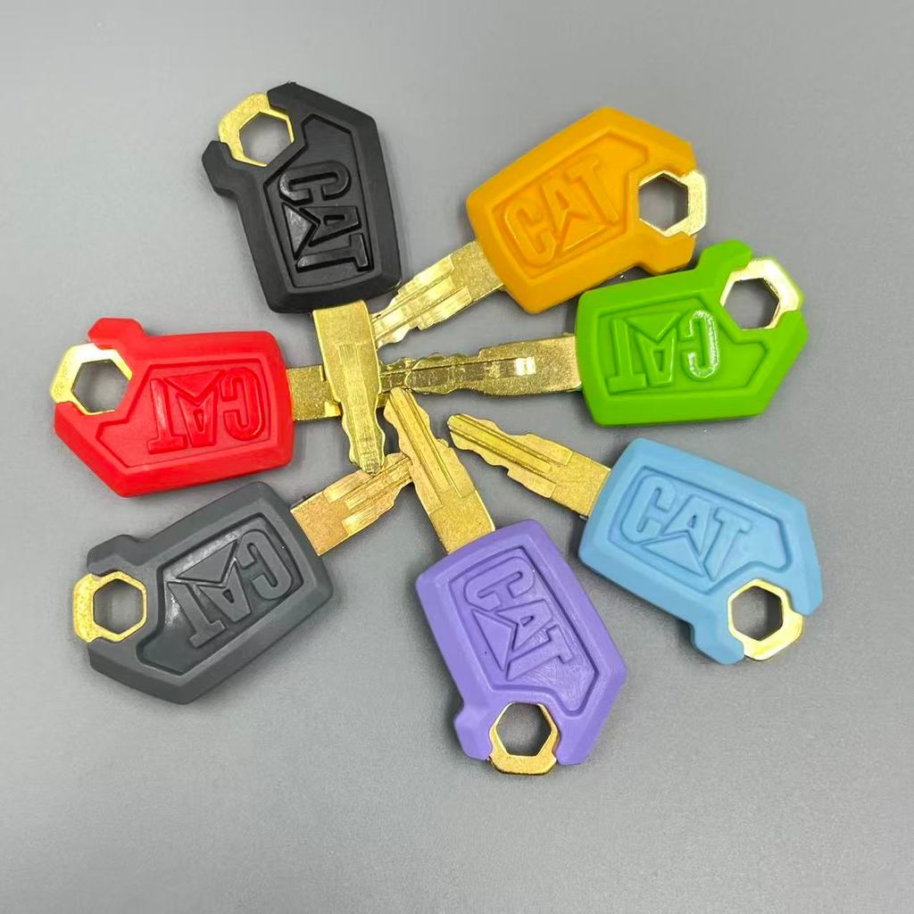 10PCS จุดระเบิดเริ่มต้นและประตูล็อคคุณภาพสูง Key 5P8500 Key,สําหรับ CAT Excavator Dazer Loader 5P850