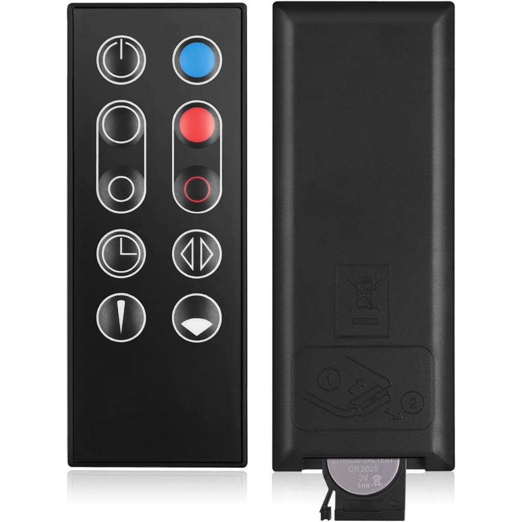 966538-01 Replacement Remote Control for Dyson Fan,Compatible with Dyson AM09 Hot + Cool Heater Towe