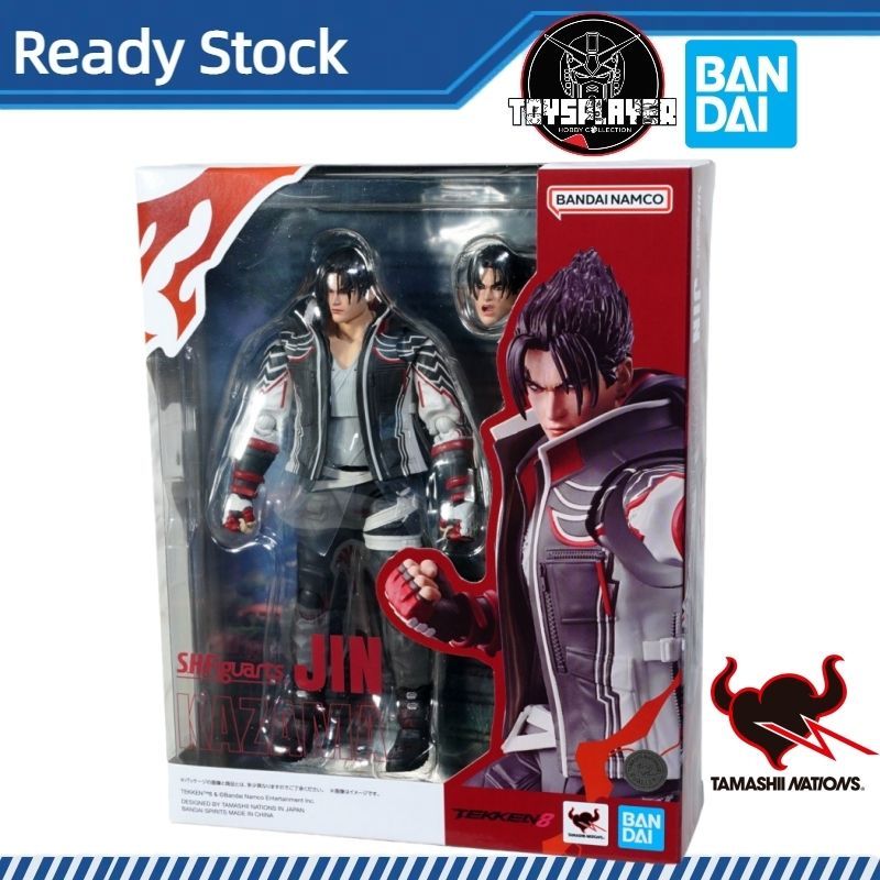 BANDAI TAMASHII S.H.Figuarts Tekken 8 Jin Kazama Action Figure