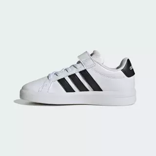adidas ไลฟ์สไตล์ รองเท้า GRAND COURT 3.0 สำหรับเด็ก เด็ก สีขาว HP3531