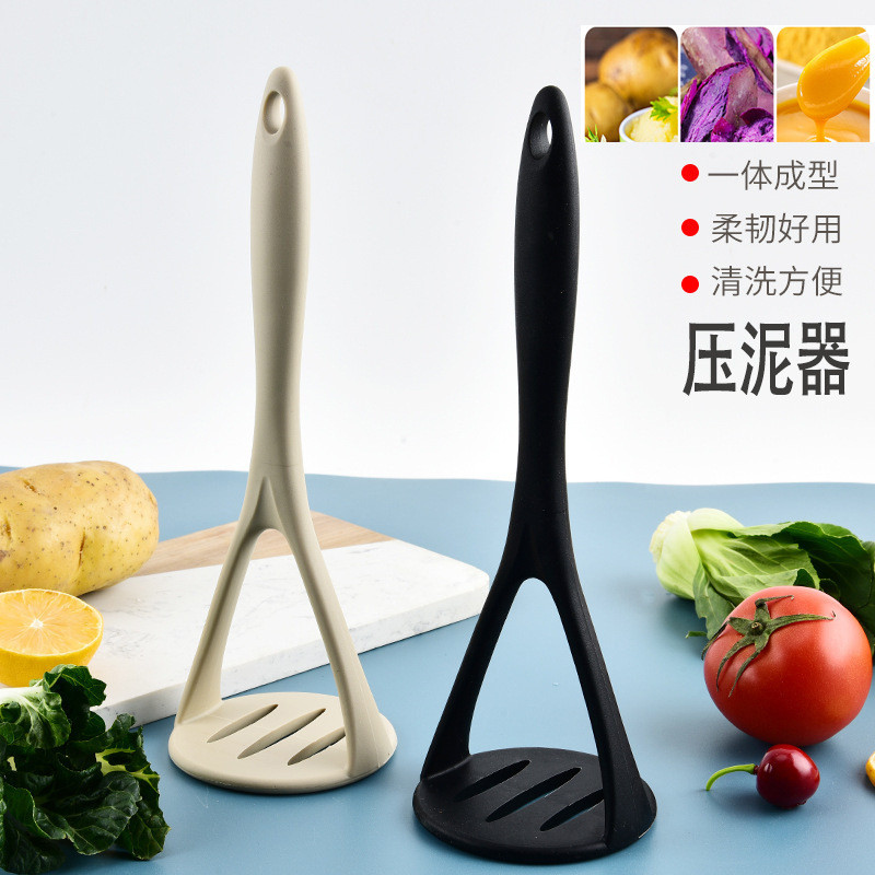 อาหารคั้นน้ํา Masher Potato Presser ซิลิโคน Gadget ครัวแบบบูรณาการมันฝรั่งในครัวเรือน Mashing อาหารเ