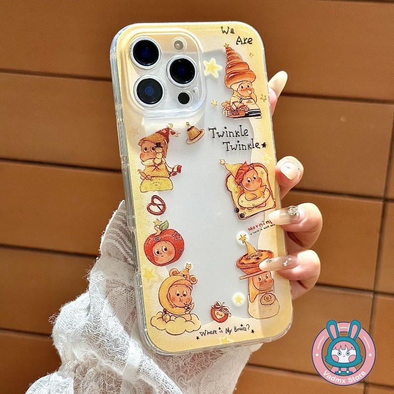 น่ารัก Twinkle Twinkle สําหรับ Infinix Zero 40 30 20 5G 2023 2022 GT 30 20 10 Pro สมาร์ท 10 9 8 HD 7 6 5 Pro Plus 4G 5G ปีใหม่การ์ตูนเคสโทรศัพท์ Clear Soft ฝาหลัง