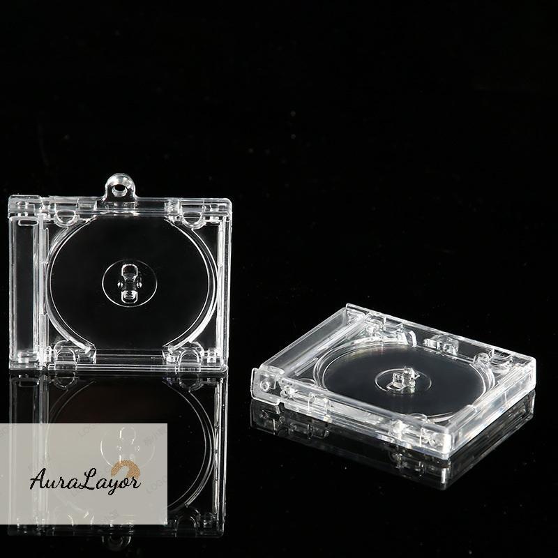 [AuraLayor] nk Album Mini CD Case Keychain CD Player Keyring Peripheralmemorative Album Key Holder F