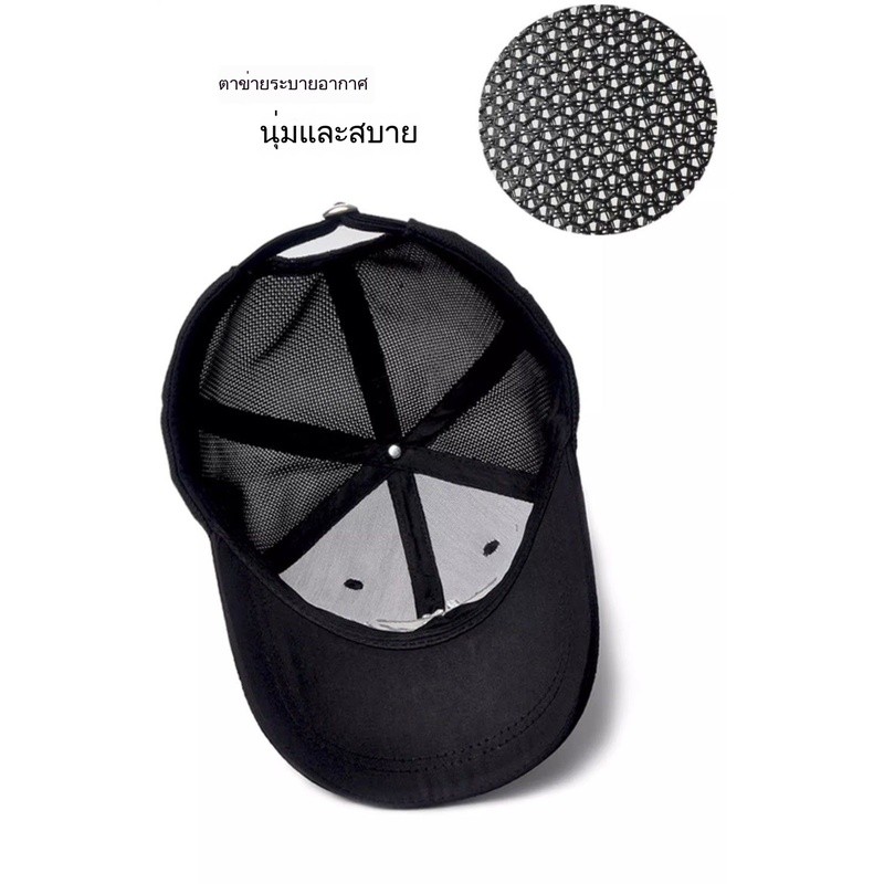 หมวกเบสบอลสไตล์เกาหลี ไซส์หัวใหญ่ สวมใส่ง่าย เหมาะสำหรับทุกฤดูกาล - รูปที่ 5