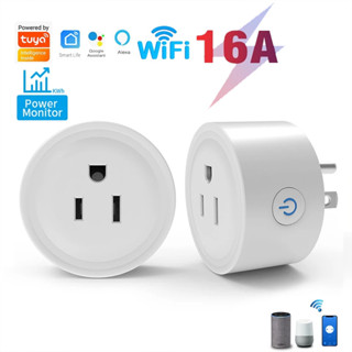 16A Tuya ซ็อกเก็ต Wifi สมาร์ทซ็อกเก็ต smart socket US Plug T…