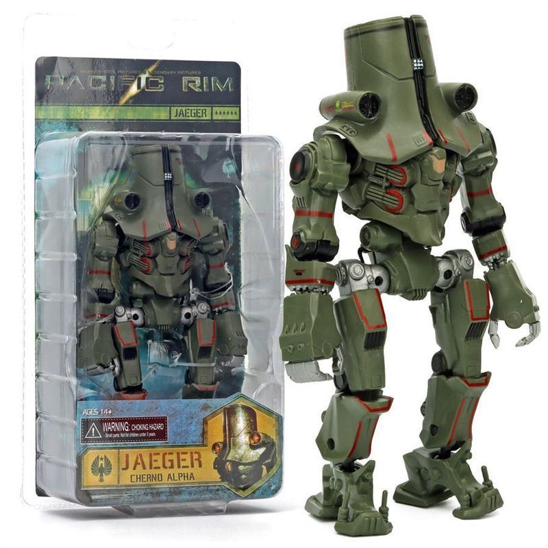 【พร้อมส่ง】pacific rim Cherno Alpha Crimson Typhoon Gipsy Dangerโมเดลหุ่นยนต์ฟิกเกอร์ ประกอบโมเดล