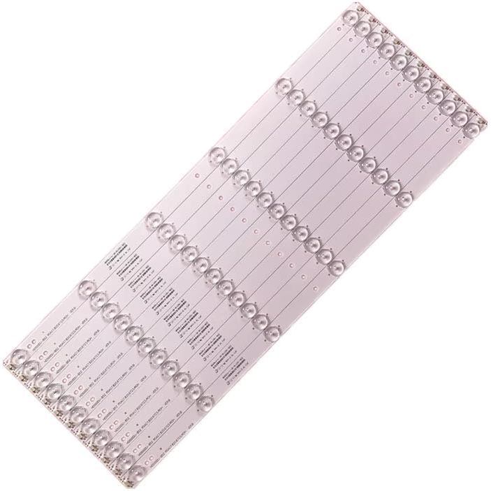 11 ชิ้น LED Backlight แถบสําหรับ Hisense 50H6C 50H7C 50H8C 50H7GB1 LED50K5100U 50CU6000L สําหรับ Sha