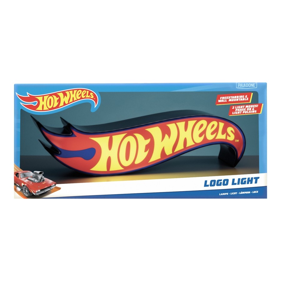 Paladone Hot Wheels Shaped Logo Light (#937581)