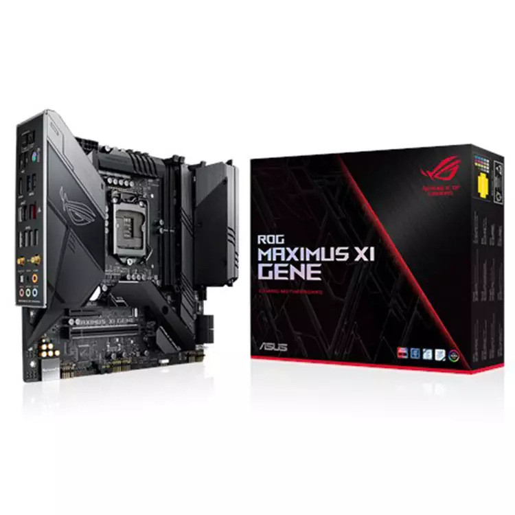 เหมาะสําหรับ Asus/Asus ROG MAXIMUS XI GENE คอนโซลเกมเดสก์ท็อป Z390 Series เมนบอร์ดสินค้าคงคลัง QQOQ