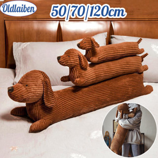 Oldlaiben ดัชชุนหมอนตุ๊กตาสัตว์ หมอนข้างหมาดัชชุน ของเล่นตุ๊…