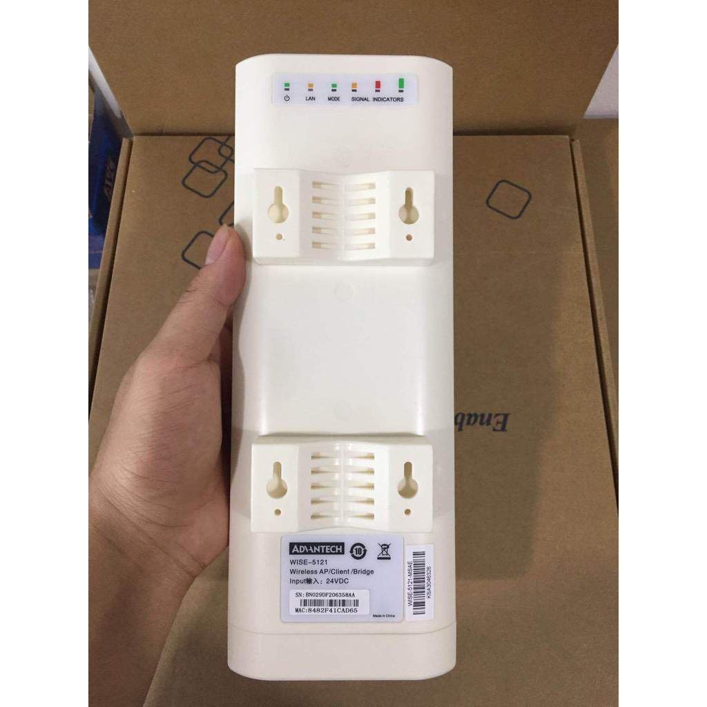 Yanhua Original Wireless AP VGA Car WISE-5121 Net Bridge เราเตอร์ทวนสัญญาณปลายลูกค้า