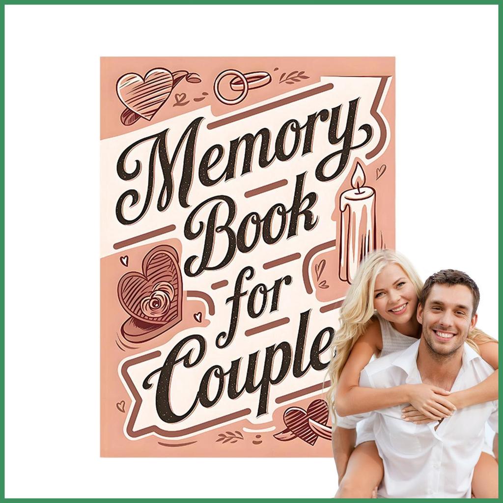 หนังสือนิทานของเราสําหรับคู่รัก 58-Page Couples Adventure Book สมุดบันทึกผจญภัย การออกแบบที่มีความหม