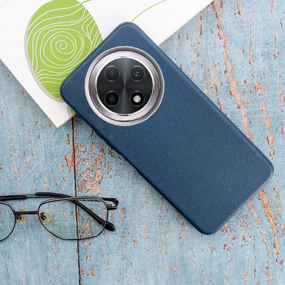 พรีเมี่ยมหนัง Faux สําหรับ Oppo A3 Pro 5G CN F27 Pro + A3i Plus PJY110 PKA110 ยาง TPU ผิวที่เป็นมิตร