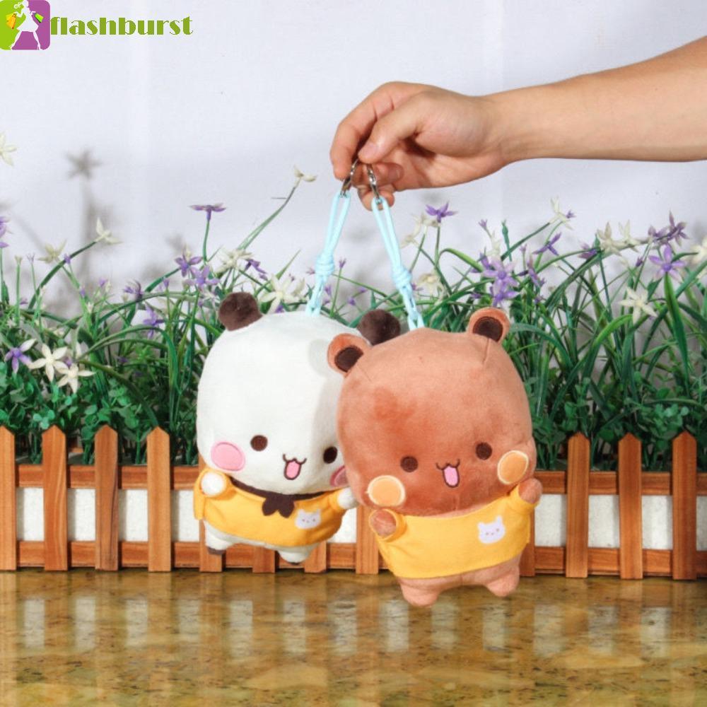 FLASHBURST Kawaii ตุ๊กตาตุ๊กตา Bubu และ Dudu, ตุ๊กตาหมีแพนด้าการ์ตูน Bubu และ Dudu ตุ๊กตาแพนด้า ตุ๊ก