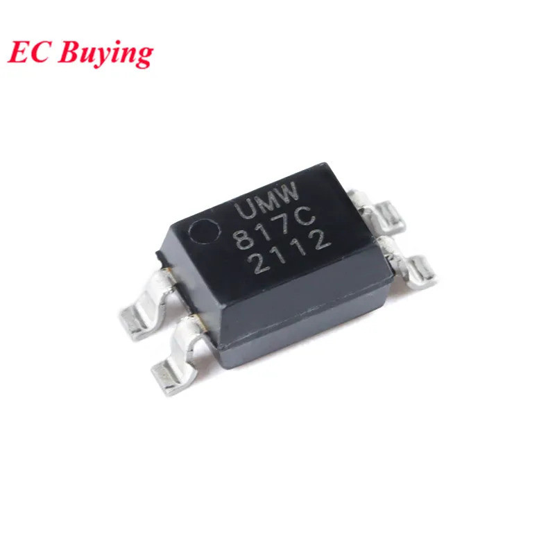 10 ชิ้น/ล็อต PC817 EL817 PC817C 817 817C SOP-4 817C-S SOP4 SMD IC Optocoupler ชิปใหม่เดิม
