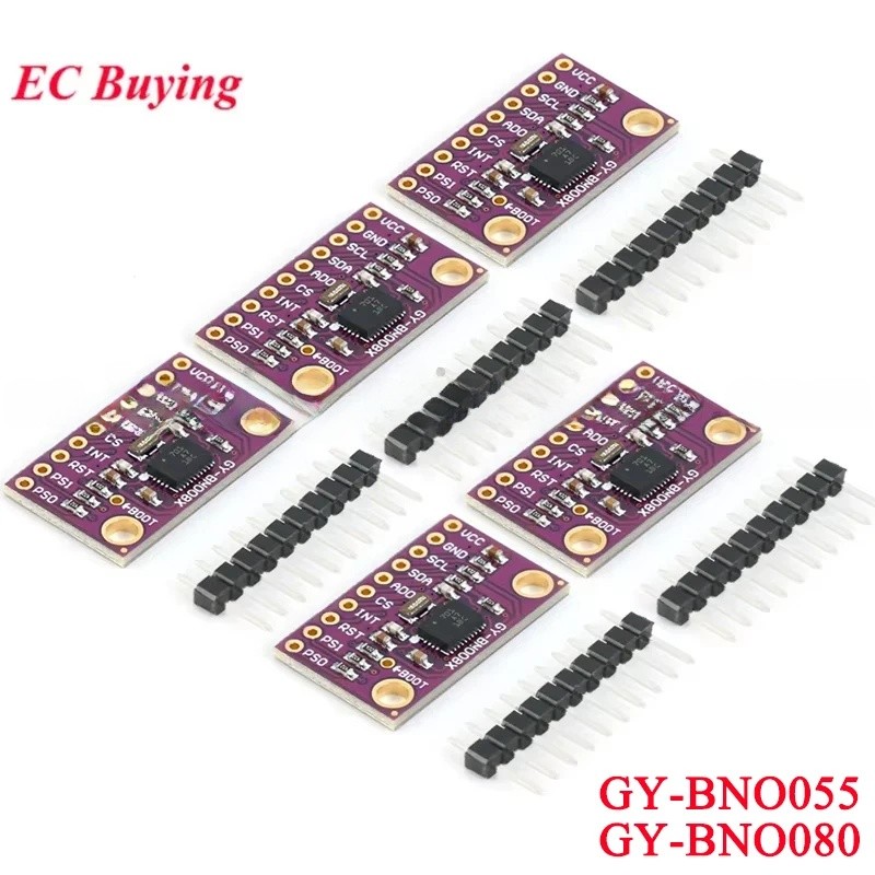 5 ชิ้น/1 ชิ้น BNO080 BNO055 AR VR IMU เก้าแกน 9DOF AHRS โมดูลเซ็นเซอร์ 9 แกนสูง Accelerometer Gyro M