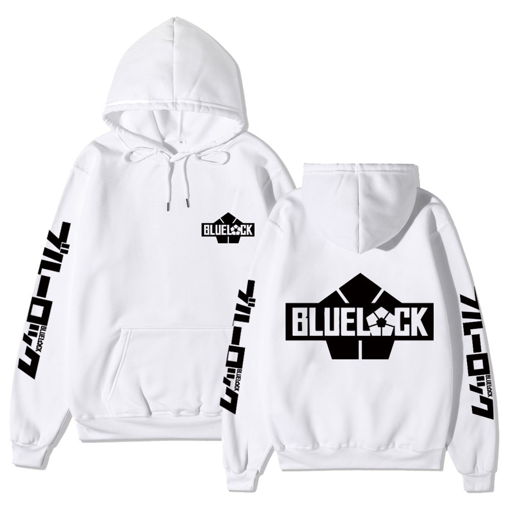 Blue Lock Hoodies ญี่ปุ่นมังงะพิมพ์ 100% cotton Unisex Hoodie Streetwear Harajuku Yoichi Isagl ราคาถูกSize S-5XL