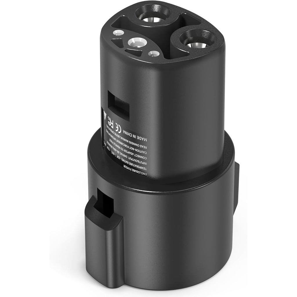 J1772 to Tesla Charger Adapter, Up to 80Amp 240v AC, Mobile EV Adapter for Tesla Model 3/Y/X/S with 