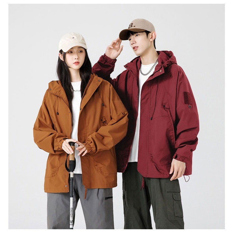 PannoFluxus ชุดจู่โจมผู้ชายสไตล์ญี่ปุ่นสไตล์ฮาราจูกุกีฬากลางแจ้งคุณภาพสูงเป็นกลาง - รูปที่ 6