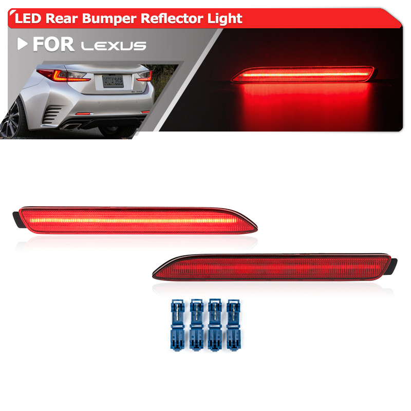 สําหรับ Lexus NX300t NX300h NX200 RC200t RC300h RC350 RC F สําหรับ Toyota RAV4 Cruiser ด้านหลังกันชน