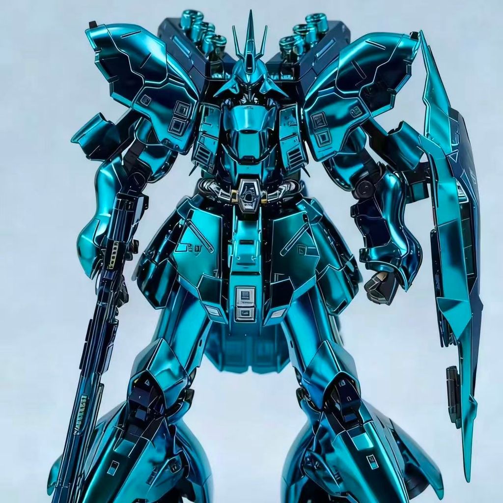 C Ready Stock Whole Store จัดส่งฟรี Four Sea Sazabi RG1/144 ในประเทศประกอบของเล่น Mecha Warrior 11.2
