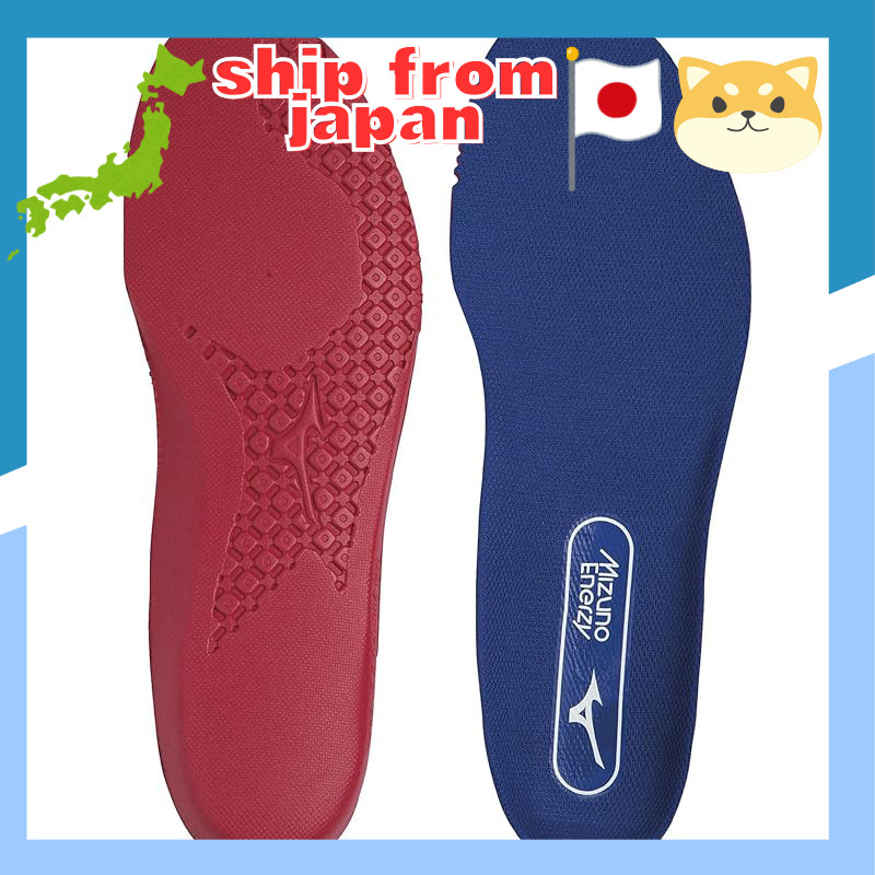 MIZUNO Unisex Sports Insoles for Racket Sports - Mizuno Energy Insoles, 1 Pair, Blue/White, Various 