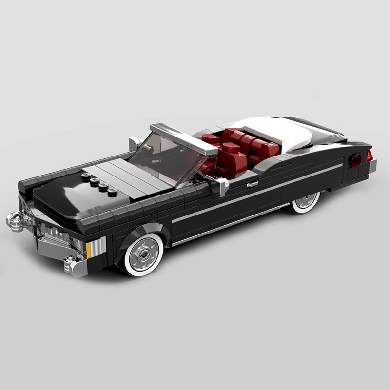 MOC Building Blocks 1973 ชุดบล็อกตัวต่อ Cadillac Eldorado