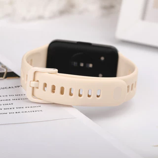 สายซิลิโคนอ่อนกีฬาระบายอาศ for Smartwatch Huawei Band 10 9 8/ NFC ยางเปลี่ยนสายรัดข้อมือปรับได้สายรัดข้อมือ สายรัดข้อมือ