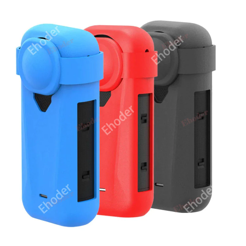 ปลอกสําหรับ Insta360 X4 Air X5 X3 X4Air เคสซิลิโคนสําหรับ insta360X5 360X4 360X3 กันกระแทกปกหลัง Anti-Lost Anti-scratch Protector กล้องอุปกรณ์เสริม thumbnail 4