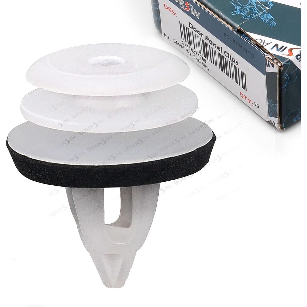 50 ชิ้นภายในแผงประตูคลิปสําหรับ BMW 3, 5 Series M3 M5 X3 X5 X6 Z4 E46 E90 E91 E92 E93 E60 E61 E53 E8