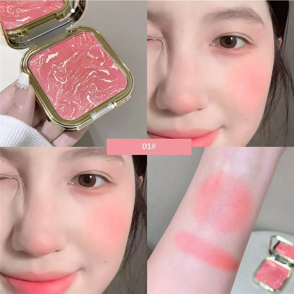 KAKASHOW บลัชออนไล่โทนสี เนื้อแมทและชิมเมอร์ thumbnail 10