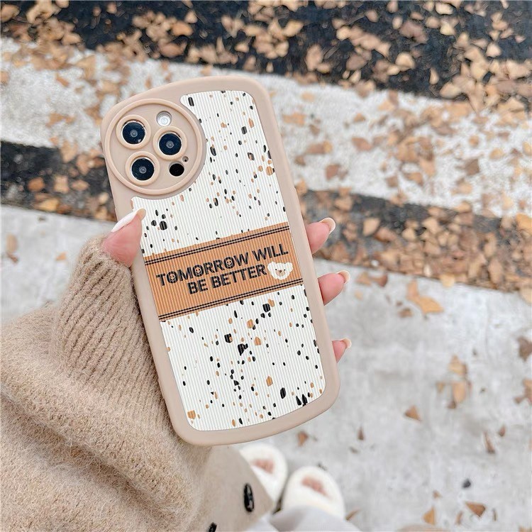พร้อมส่งในไทย เคสโทรศัพท์ นิ่ม Tomorrowหิน TPU-R1700