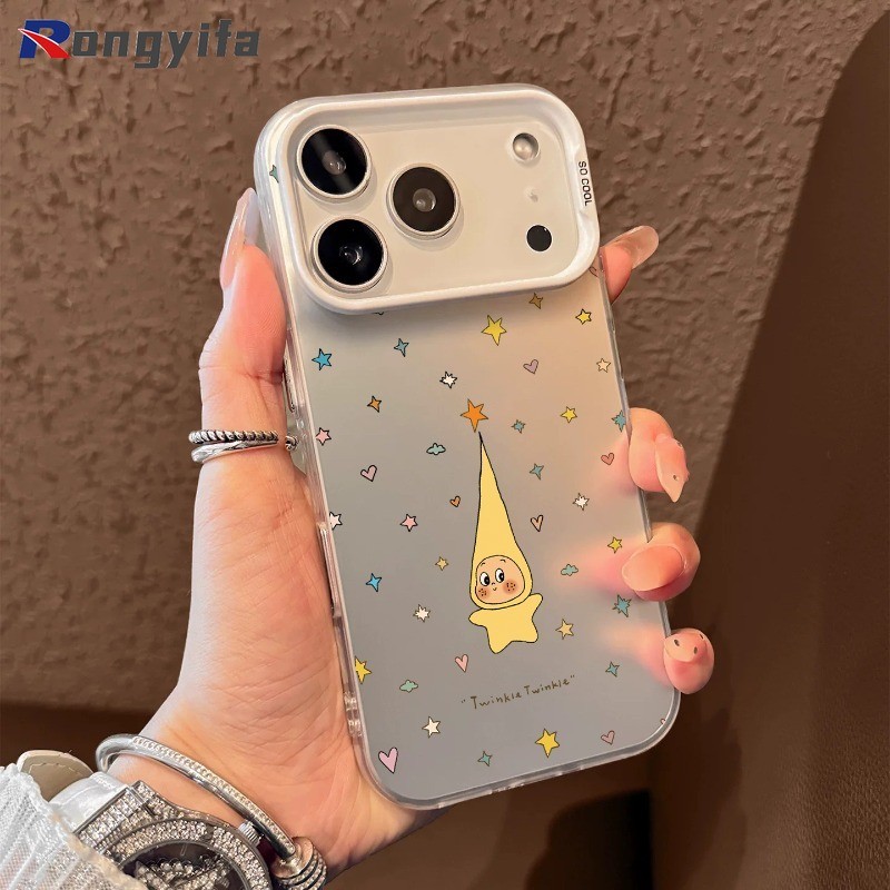 การ์ตูน Twinkle Twinkle สําหรับ Xiaomi 17 Pro Max 15T 15 Ultra 14T 14 Civi 13 Ultra 13T Pro 4G 5G น่ารัก Star Boy เคสโทรศัพท์ตลกกันกระแทก Hard ฝาหลัง
