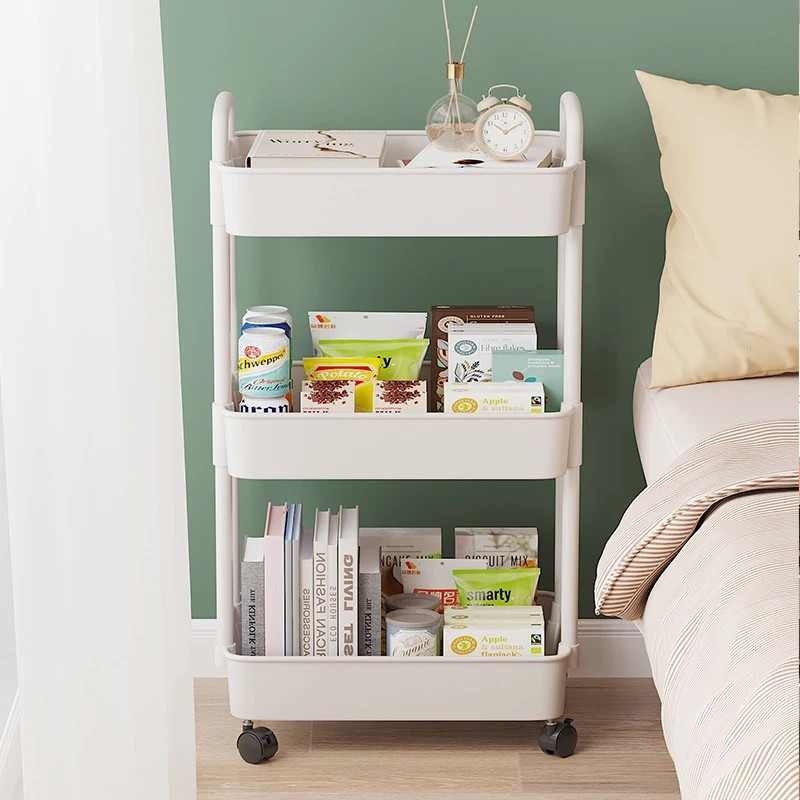 HANA 3-TIER TROLLEY / 3-TIER MULTIPURPOSE TROLLEY WITH WHEELS / MULTIFUNCTIONAL TROLLEY