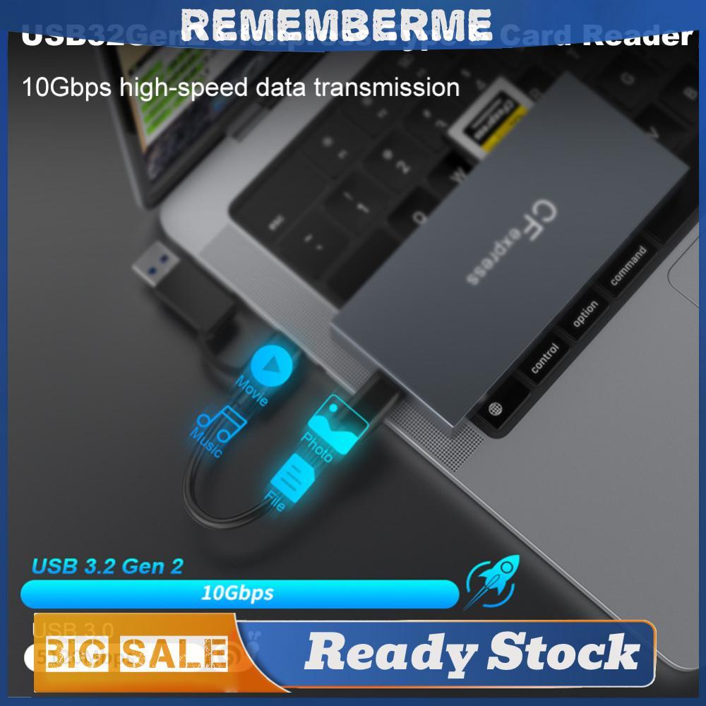 6 in 1 CFexpress Type B/CF/XD/MS/SD/TF Multi Card Reader ที่มีประโยชน์ Card Hub Adapter