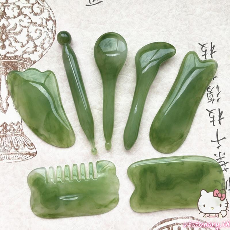 Vision Gua Sha ขูดเครื่องมือนวด Guasha Scraper Board สําหรับฝังเข็มเนื้อเยื่อลึก