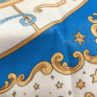 Blue Universe Starry Sky ผ้าปูโต๊ะสิบสองกลุ่มดาวพระเจ้าไพ่ทาโรต์เกมหนา Flannel ตาราง Mat