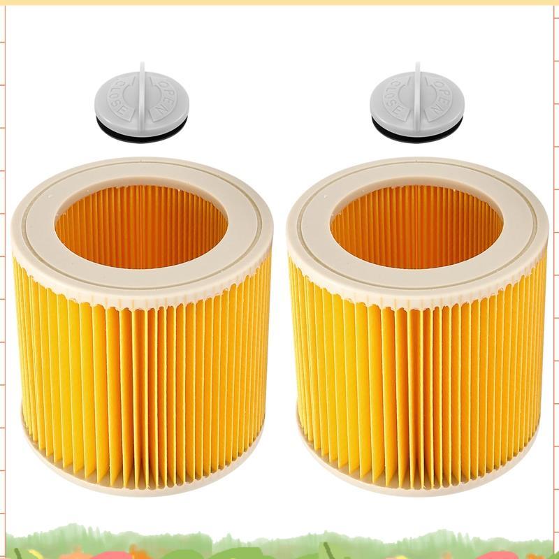 ตัวกรอง 2 ชิ้นสําหรับเครื่องดูดฝุ่น WD3 พรีเมี่ยม WD2 WD3 WD1 MV3 MV2 3 P ชุดต่อฝุ่นละเอียด