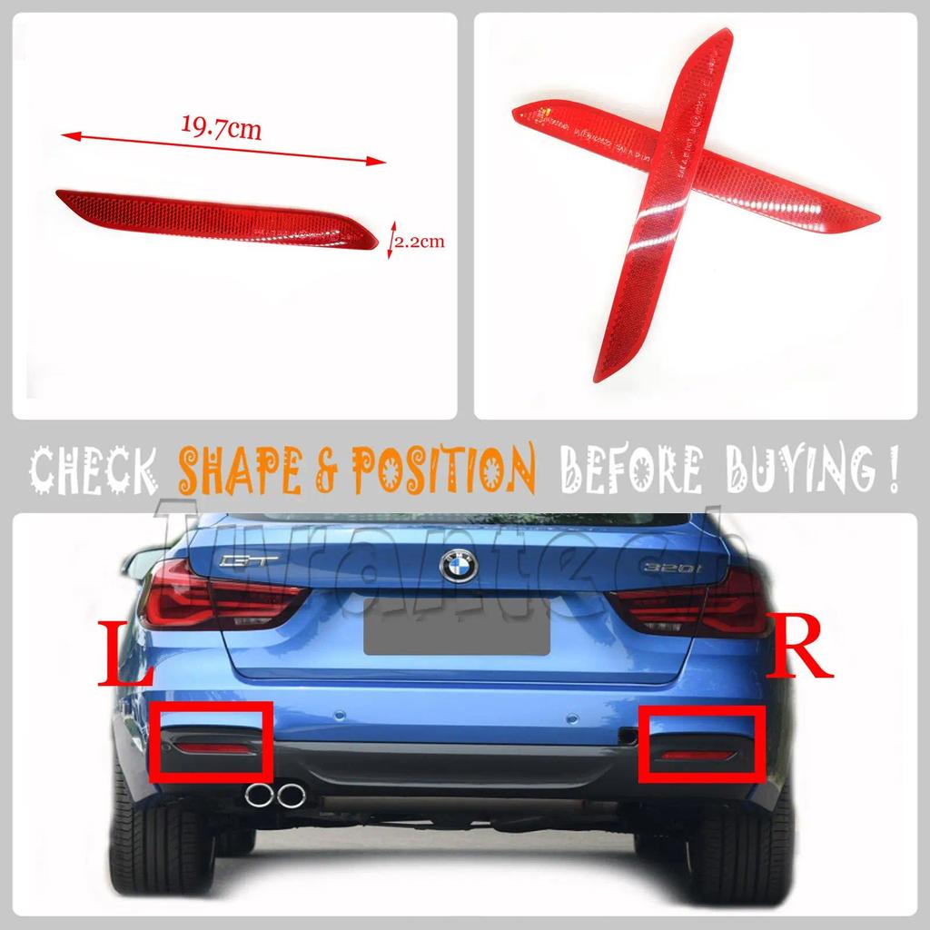 สําหรับ 13-20 BMW GT 3 series M-sport GT3 F34 318d 320d 320i 325d 328i 330d 335i ซ้ายขวาด้านหลัง Ref