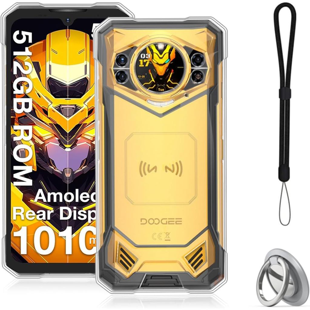 เคสสําหรับ DOOGEE S200 X (2025) /S200/S200 Plus,NOUKAJU ฝาครอบป้องกันโทรศัพท์,ฟังก์ชั่นขาตั้ง,ขายึดป