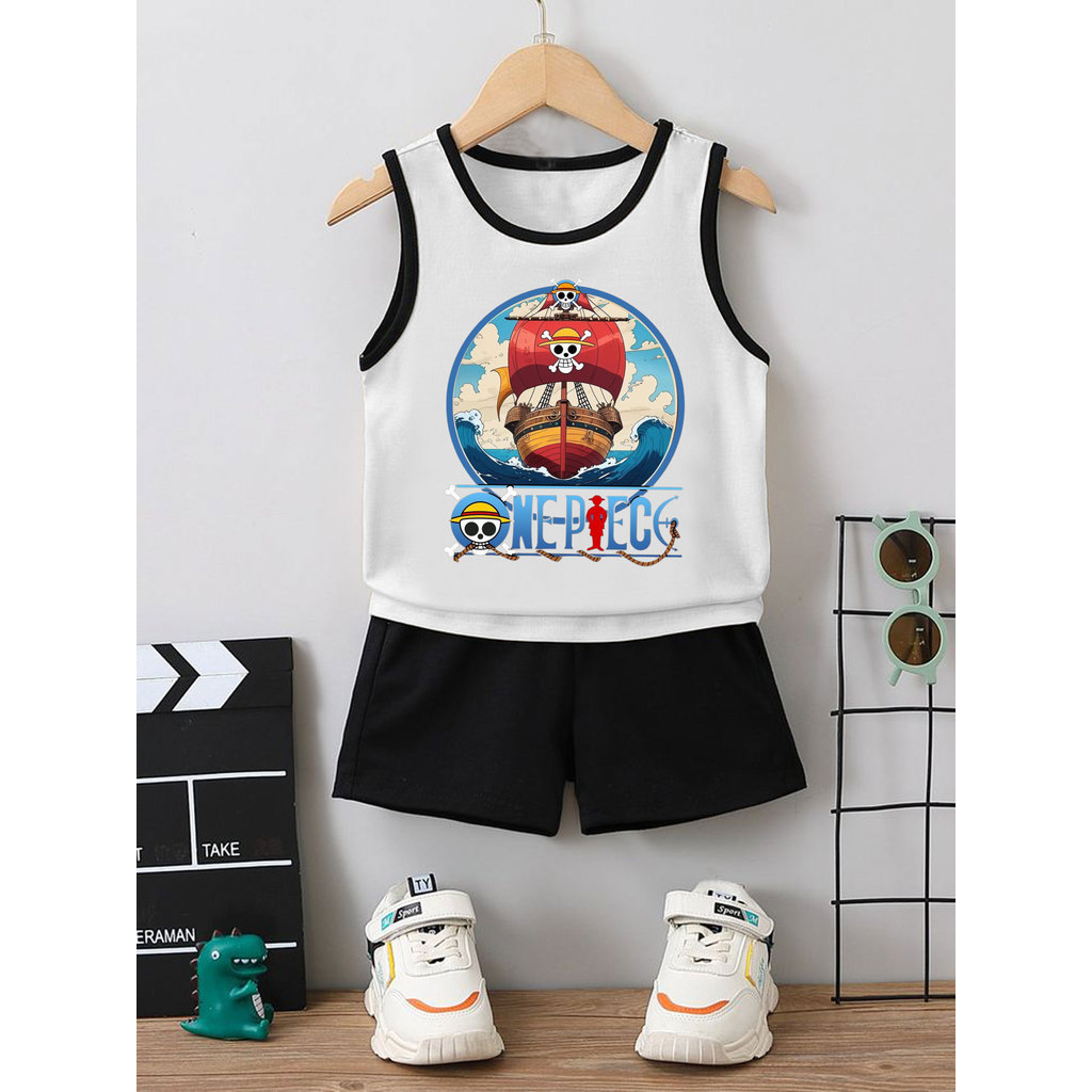 CHILDRENS SINGLET SET 1-8 ปี / CUTE MOTIF SINGLET SET