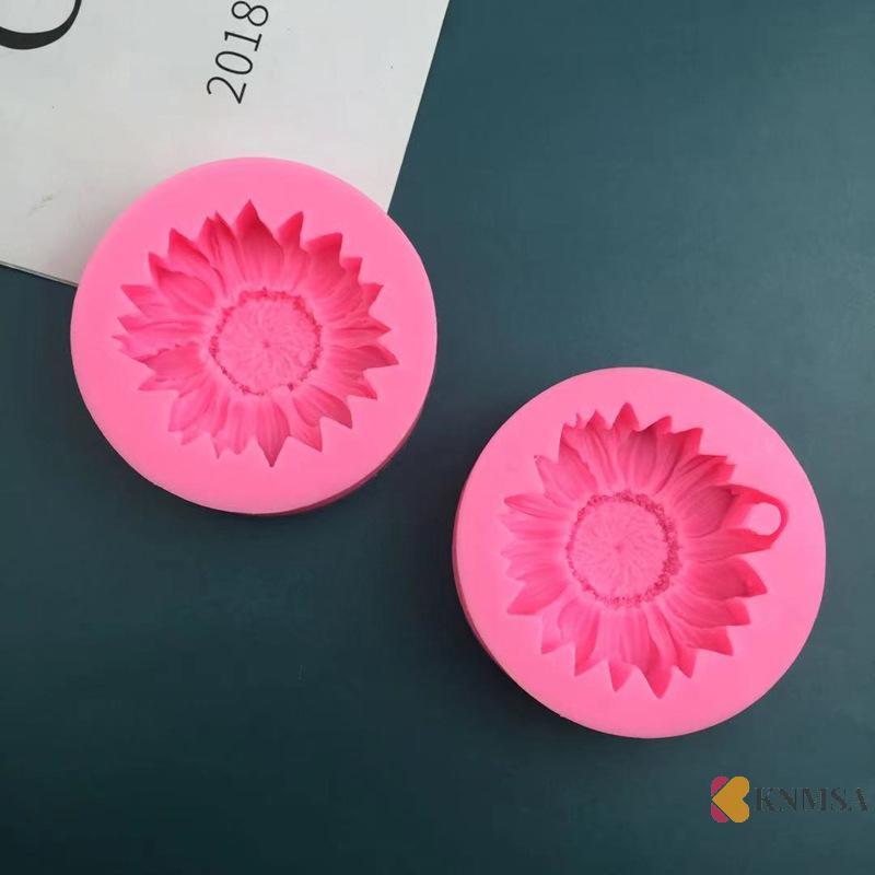 KNMSA] 1Pc Dior Dior Sunflower Silicone Mold Soap ยิปซั่มอโรมาเธอราพี DIY Baking Tools พลาสเตอร์ตกแต