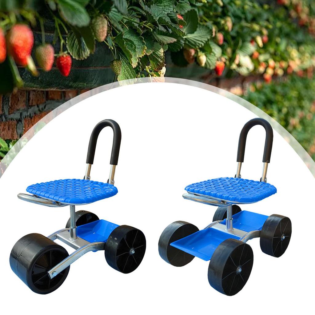 [Lszcx6l] สตูลทําสวน Rolling Garden ทํางานที่นั่งอเนกประสงค์สวนรถเข็น Rolling Seat เก้าอี้สวนสําหรับปลูกสนามหญ้าสวนฟาร์ม - รูปที่ 6