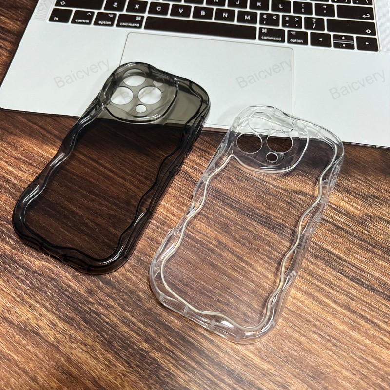 ปลอกสําหรับ ITEL A90 Zeno 20 A6610L Ripple Border TPU เกราะป้องกัน Anti-Drop Back SHELL Cover