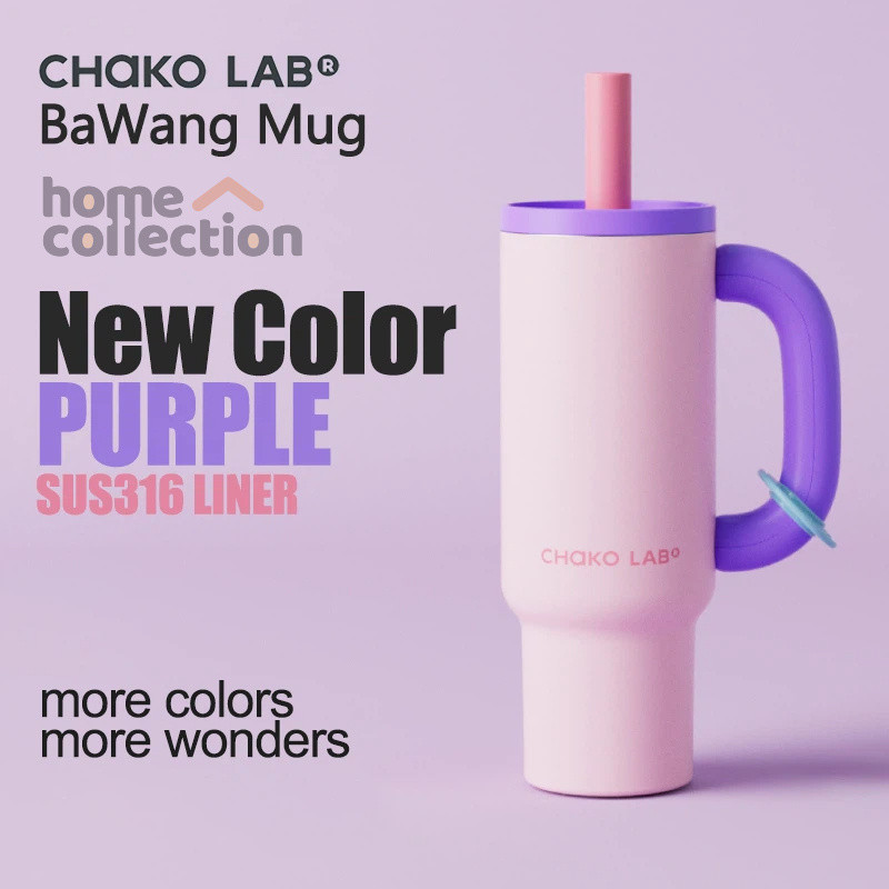 Chakolab Bawang Cup ถ้วยฟางสแตนเลสหุ้มฉนวนความจุขนาดใหญ่ถ้วยน้ำน้ำแข็งถ้วยรถยนต์รับประกันแท้ 100%