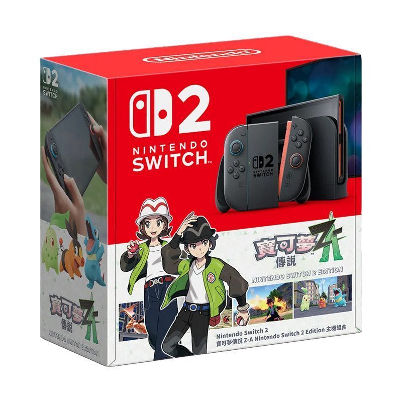 กว่างโจว Terminal Trading Co., Ltd. [เวอร์ชั่นญี่ปุ่น] Nintendo Switch 2 เกมคอนโซล Pokémon ZA เสื้อผ