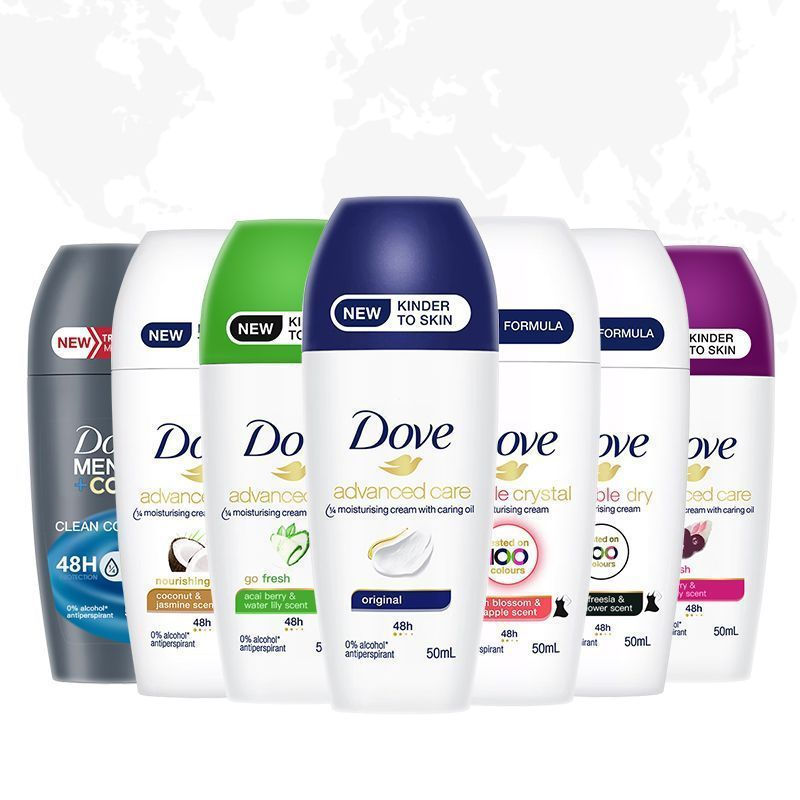 พร้อมสต็อก Dove Dove Antiperspirant Roll-On Underarm Deodorant Antiperspirant Cream Roll-On Balm Lot