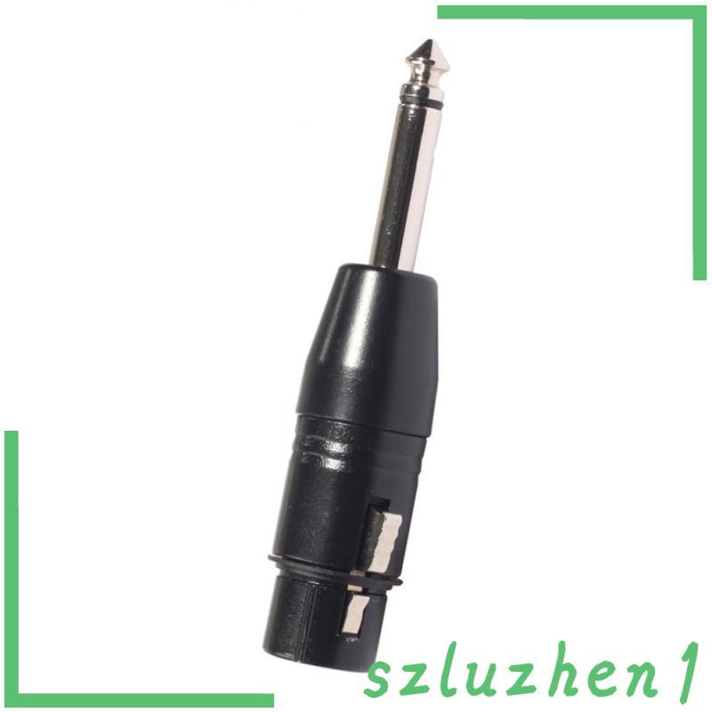 [Szluzhen1] 1 PC XLR Female to 1/4" TRS Mono Male Cable