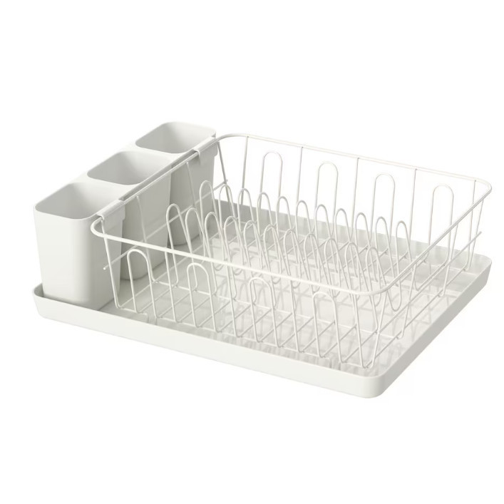 (IK) 42X30CM VARIERA DISH DRAINER สีขาว